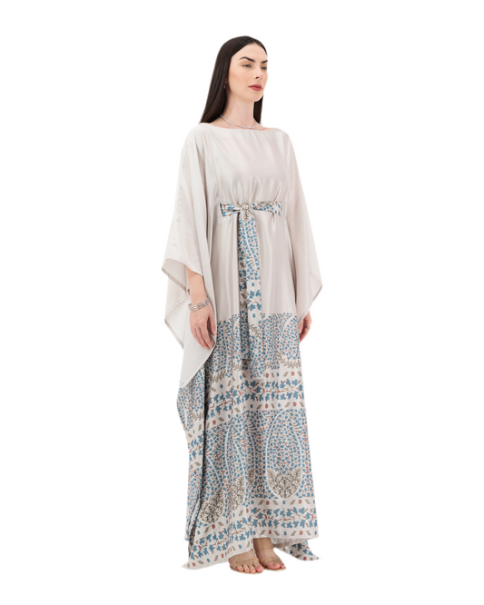 Silk linen Kaftan