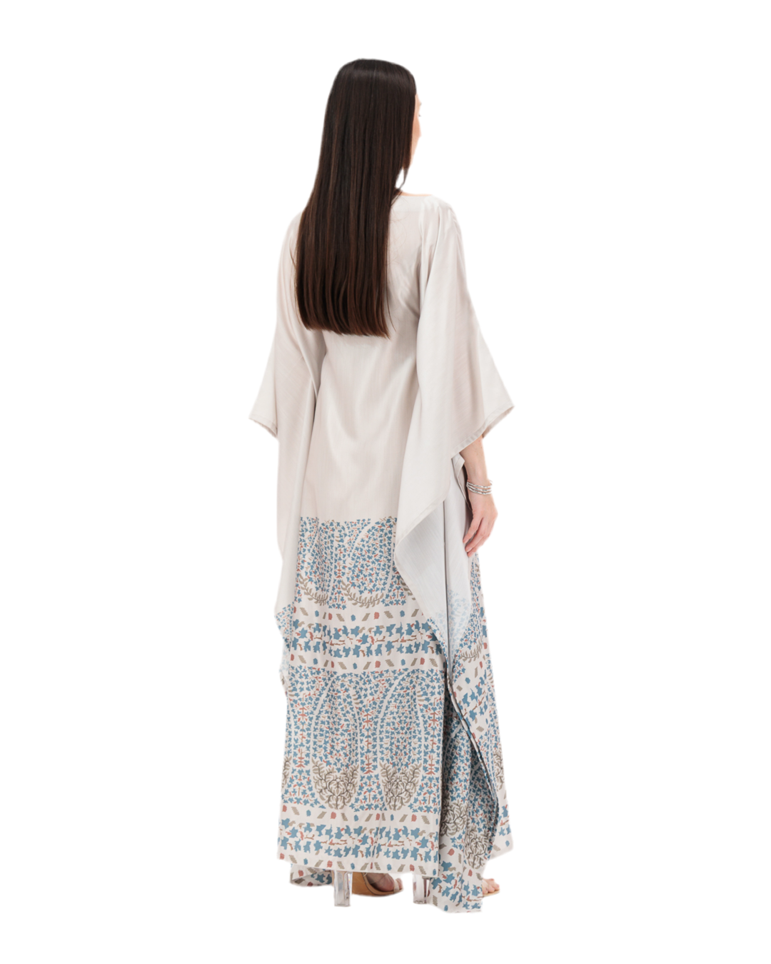 Silk linen Kaftan