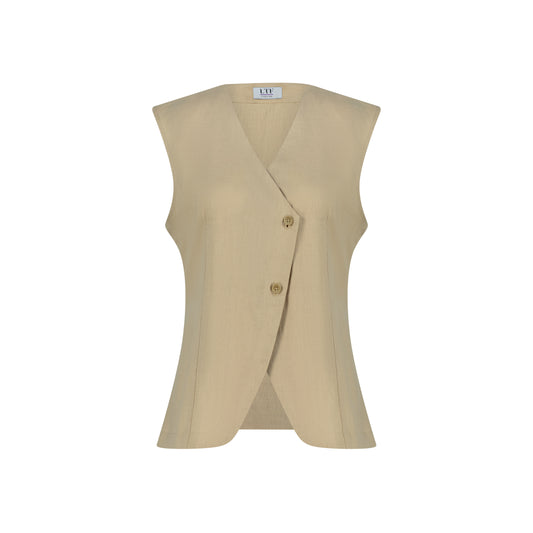 Beige vest
