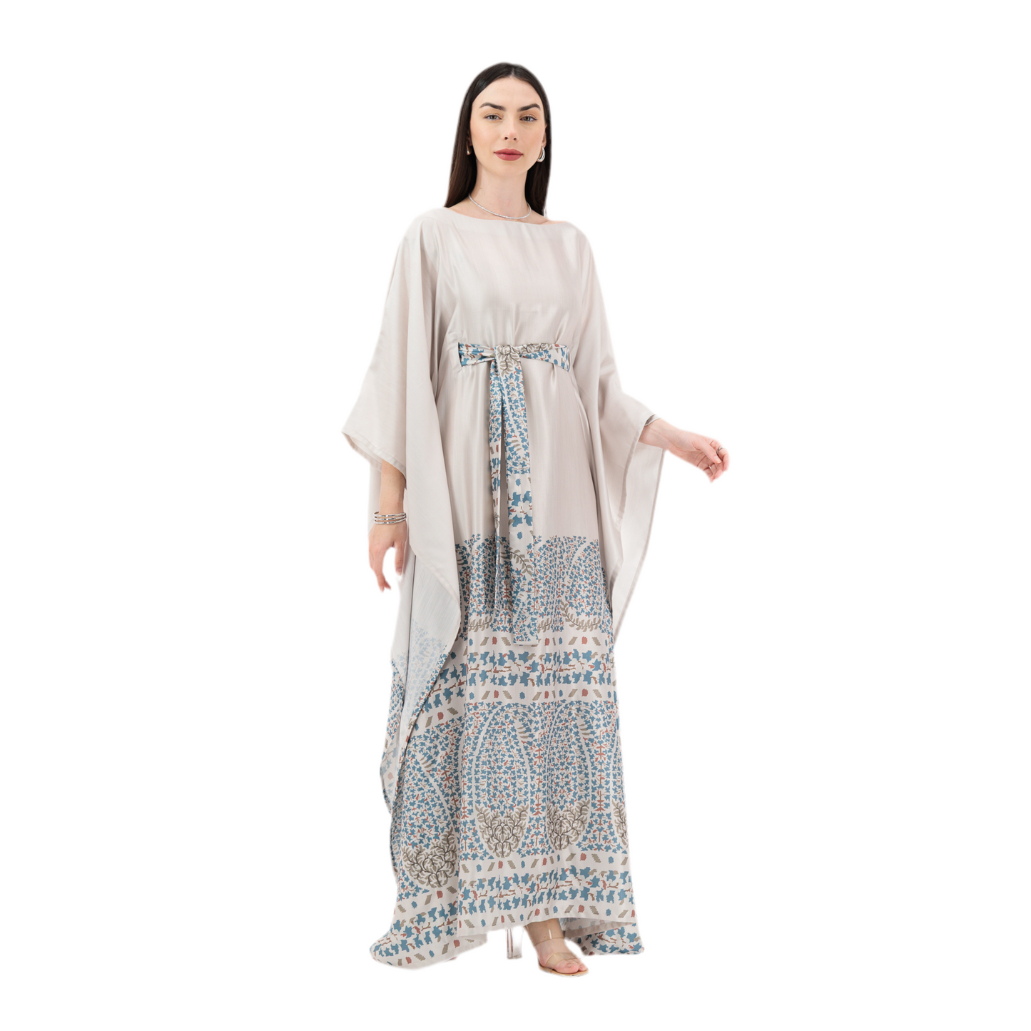 Silk linen Kaftan