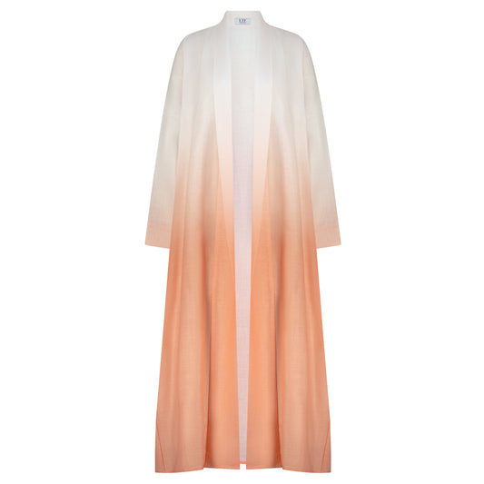 Ombre peach